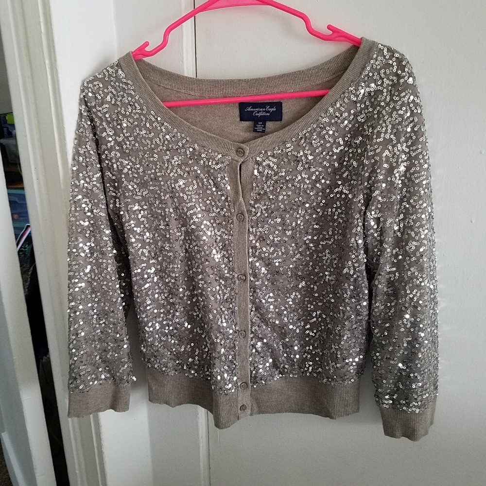 3/4 length cardigan